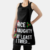 少なくといけなも私はクリスマスリストHolidを試した エプロン (インサイチュ)