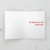 少なくともあなたの猫は愛します シーズンカード (内部)