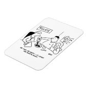 少なくともスープは鼻水が出る マグネット (左側)