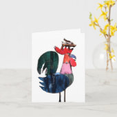 少なくともタオルじゃない カード (黄色い花)