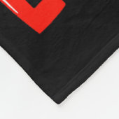 少なくとも私のベルネードル私のバレンタインの歌を愛して フリースブランケット (角)