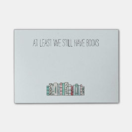 少なくとも私達にまだ本があります ポストイット