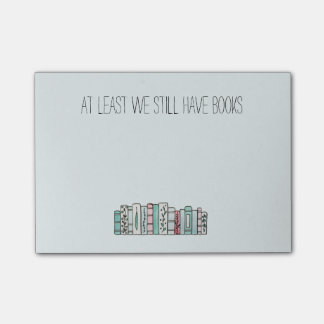 少なくとも私達にまだ本があります ポストイット
