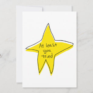少なくとも試してみた – Yellow Star シーズンカード