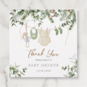 少メリーし | ボホガール冬の赤ちゃんシャワー フェイバータグ (正面)