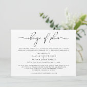 少人数での結婚式に変更することになった プレトレンドの台本 案内状 (スタンド正面)