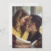 少人数の結婚式 | ダウンサイズのお知らせ 招待状 (裏面)