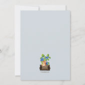 少人数の集まり 招待状 (裏面)