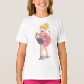 少女が歌う Tシャツ (正面)