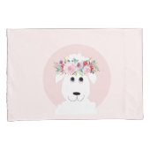 少女たお洒落ちが育てる羊の漫画と子どもの名前 枕カバー (正面右)