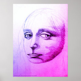 「少女のスケッチ」, レオナルド・ダ・ヴィンチの研究, D.C.B. ポスター