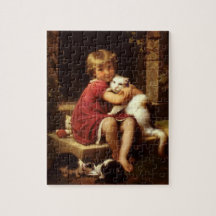 少女のペットお気に入りのネコ（ペロー）