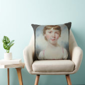 少女のミニチュア クッション (椅子)