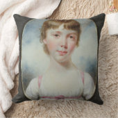 少女のミニチュア クッション (ブランケット)