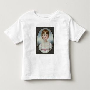 少女のミニチュア トドラーTシャツ