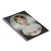 少女のミニチュア ノートブック (右側)