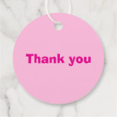 少女の名前の年齢18写真黒ピンクの星型 フェイバータグ (裏面)