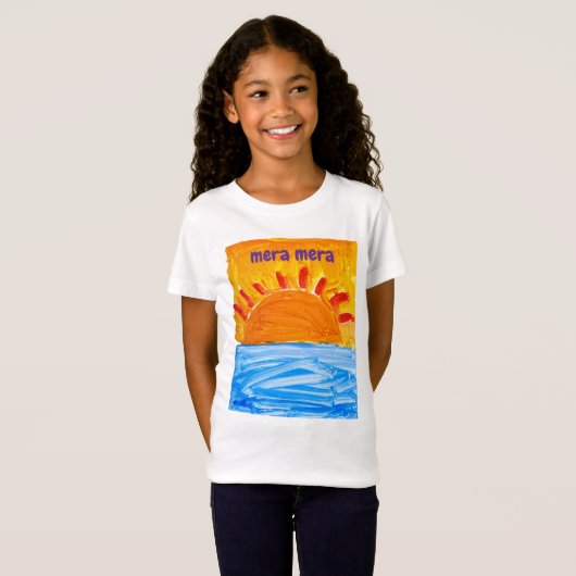 少女の愛らしい夢 Tシャツ (正面フル)