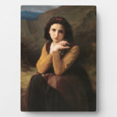 『少女の無垢』（しょうじょのむく）、ブーグロー フォトプラーク (正面)