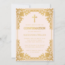 少女の確認ピンクのフェイク金ゴールドヴィンテージ宗教