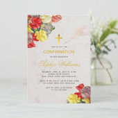 少女の確認フローラ大理石スイートピーススクリプト 招待状 (スタンド正面)