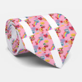 少女の絵文字 ネクタイ (ロール)