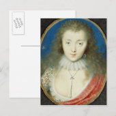 少女の肖像 ポストカード (正面/裏面)