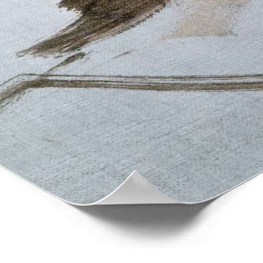 少女の頭 ポスター (角)