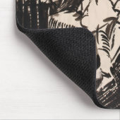 少女は椅子に座って(ca. 1917-1918) Canvas Print マウスパッド (コーナー)