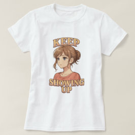 少女保アニメ女子T型を公開 Tシャツ