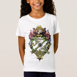 少女向けクラシックオズの魔法使いロイヤルティーシャツ Tシャツ