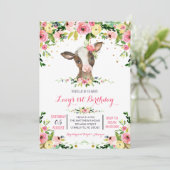 少女農園の牛の誕生日の招待状 招待状 (スタンド正面)