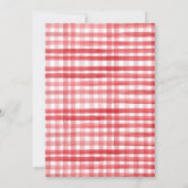 少女農園用動物及び気球誕生日招待状 招待状 (裏面)