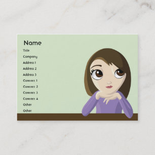 少女-チャビー 名刺