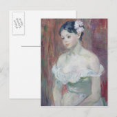 少女、1893年 ポストカード (正面/裏面)