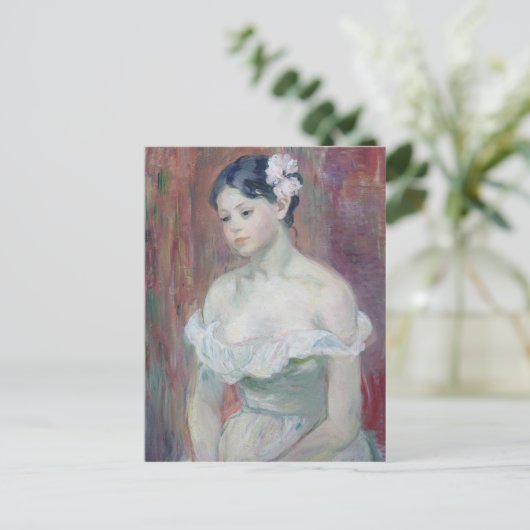 少女、1893年 ポストカード (スタンド正面)