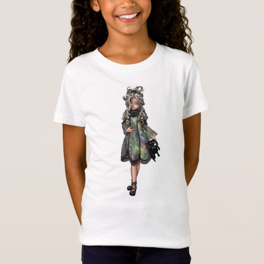 少女 Tシャツ (正面)
