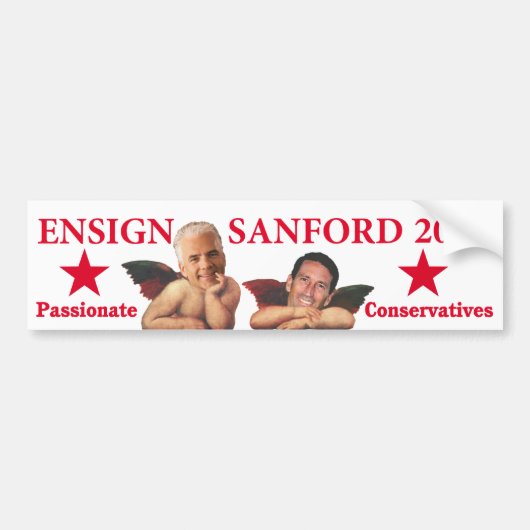 少尉Sanford 2012年 バンパーステッカー (正面)