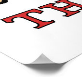 少年おもしろい向け13誕生日 ポスター (角)