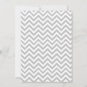 少年か少女か？ピンクとブルーのベビー性別リビールパーティー 招待状 (裏面)