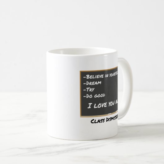 少年が世界に出会うフェニー氏先生マグ コーヒーマグカップ (正面右)