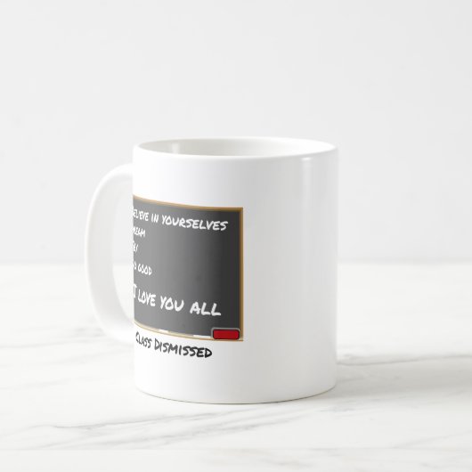 少年が世界に出会うフェニー氏先生マグ コーヒーマグカップ (正面左)