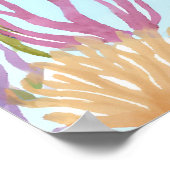 少年が無料でダイビングをカリブのする ポスター (角)