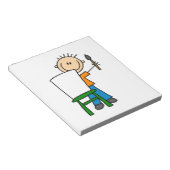 少年が絵を描く ノートパッド (アングル)