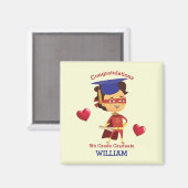 少年すごいおめでとう5年生 マグネット (正面/裏面)