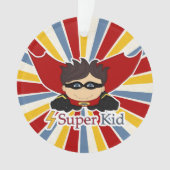 少年すごいの漫画をテーマにした子供の写真集オルナム オーナメント (正面)