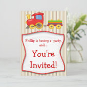 少年たちが誕生日パーティーの招待をトレーニング 招待状 (スタンド正面)