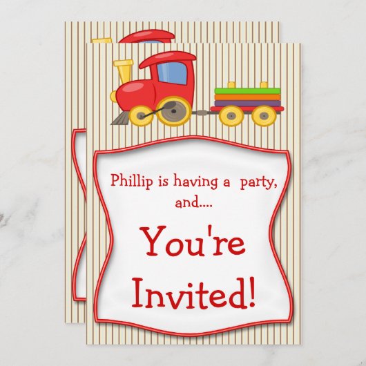 少年たちが誕生日パーティーの招待をトレーニング 招待状 (正面/裏面)