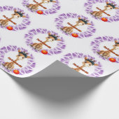 少年たちのかわいい誕生日 ラッピングペーパー (角)