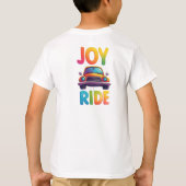🚗 少年たちの楽しい車の日々 🌈 Tシャツ (裏面)